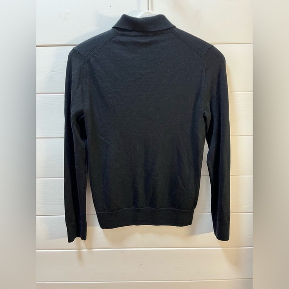 FILIPPA K – Black Half-Zip Wool Top (XS) - Picture 6 of 8